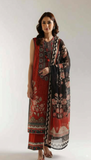 Ethnc 2 Piece Lawn – Unstitched Shirt & Dupatta