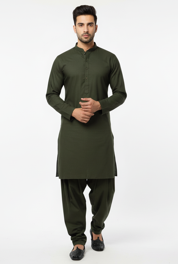 Khaadi – Men’s Unstitched Wash & Wear Fabric