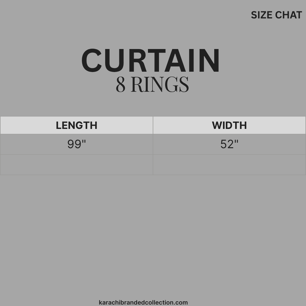 Multi Colored  Flower Pattern Curtain – 8 Rings | Premium cotton BY AKYA