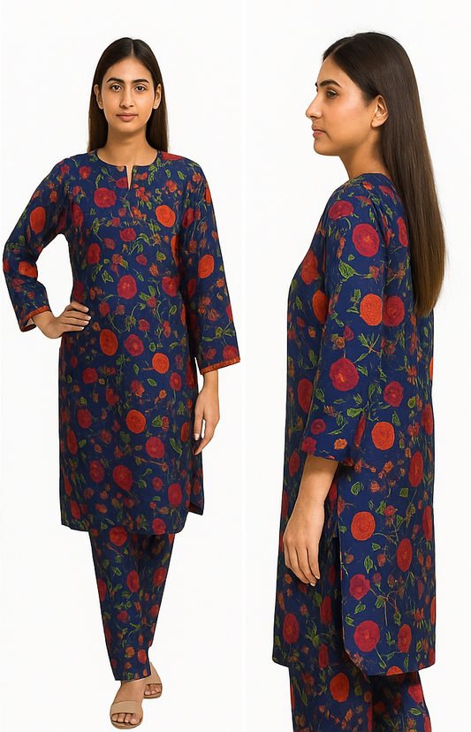 Sana Safinaz 2-Piece Lawn Suit (Shirt + Trouser)