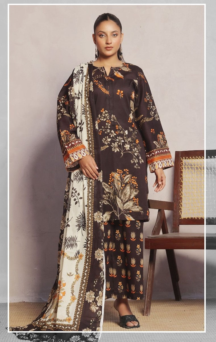 MJ IZHAN – POP CORD SET | 3-Piece Digital Printed Lawn Suit