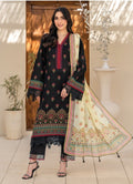 Inaya Vol. 1 By KBC Fashion Unstitched Lawn Collection (Black)