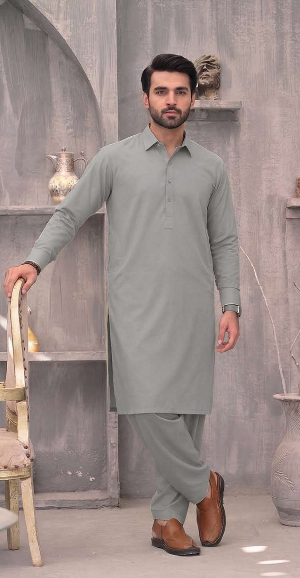KBC Fashion Men’s Premium Wash & Wear Suit.
