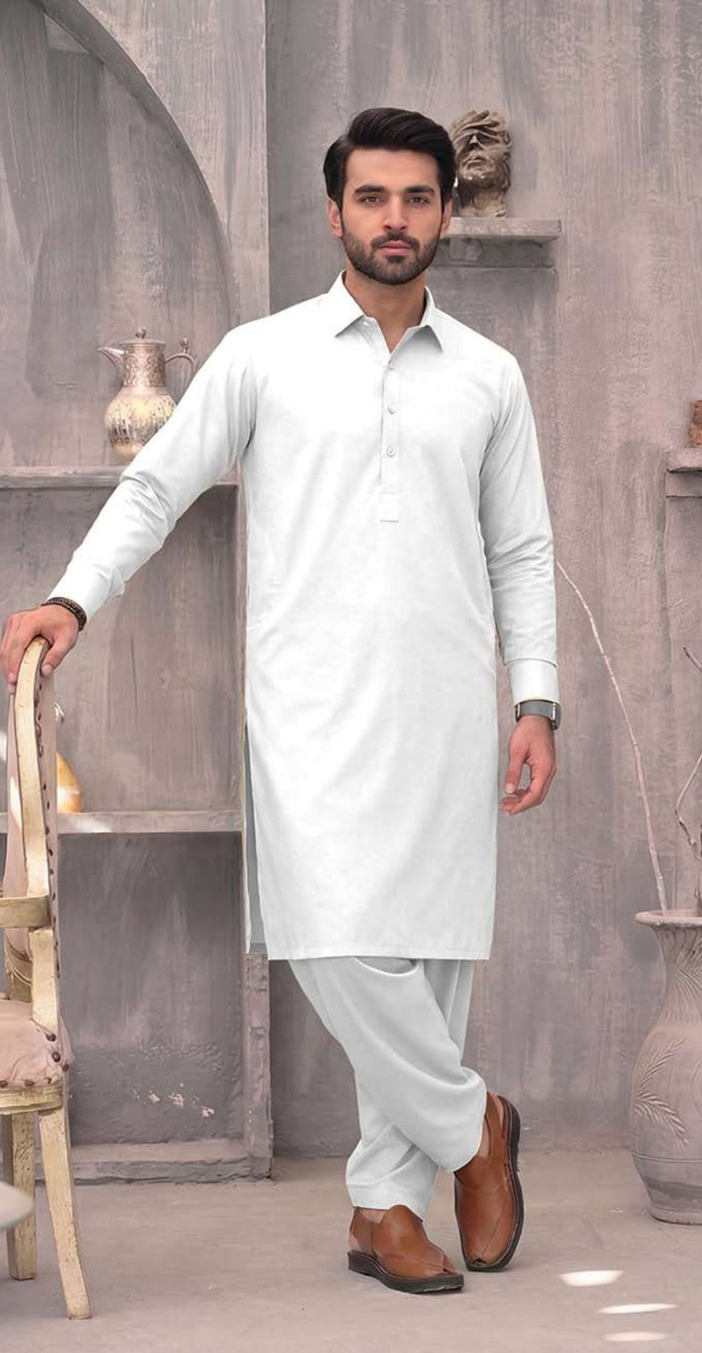 KBC Fashion Men’s Premium Wash & Wear Suit.
