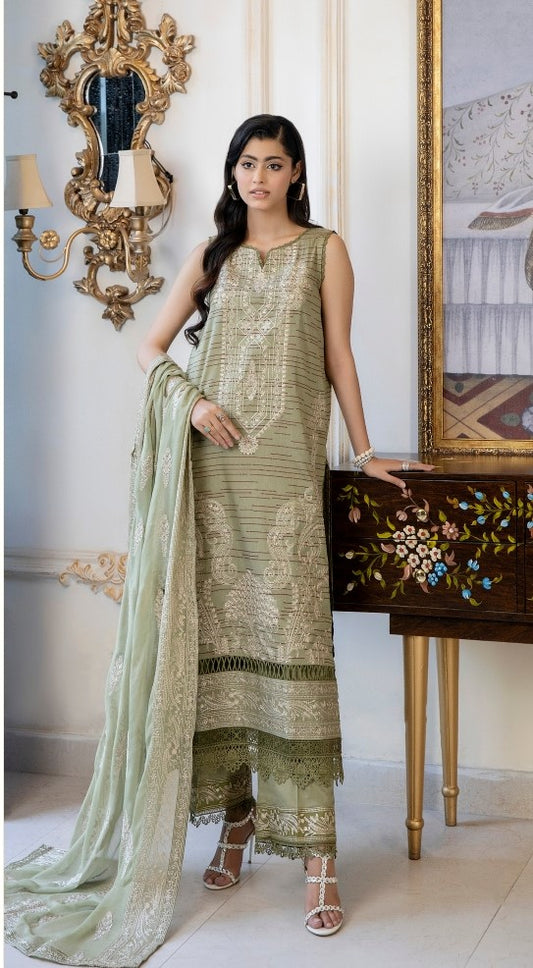 Parizay By Johra – Unstitched Embroidered Jacquard