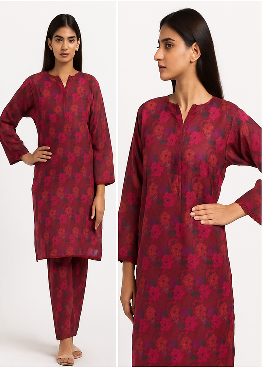 Sana Safinaz 2-Piece Lawn Suit (Shirt + Trouser)