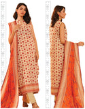 Khaadi SS'25 Doriya Printed Lawn Unstitched 3 Piece Suit