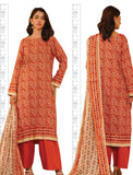 Khaadi SS'25 Doriya Printed Lawn Unstitched 3 Piece Suit
