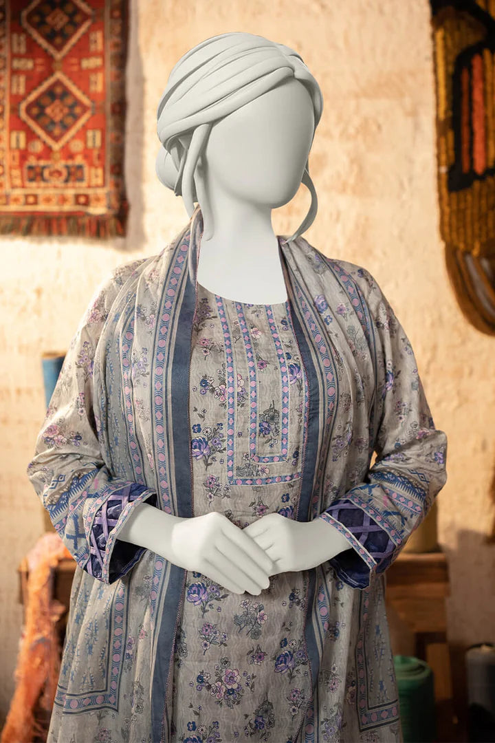 Almeerah Estiva – Premium Digital Three Piece Suit (Spring rain)