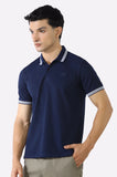 Diners Jacquard Stripe Collar Polo T-Shirt