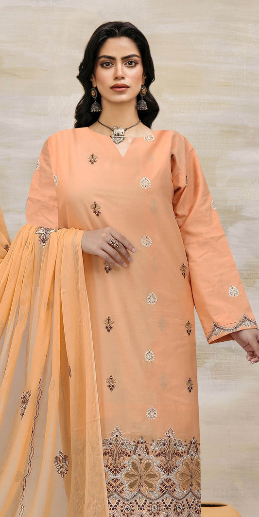 Usman Kashif – Nora (Vol-1518 &1519) Embroidered 3-Piece Lawn Collection