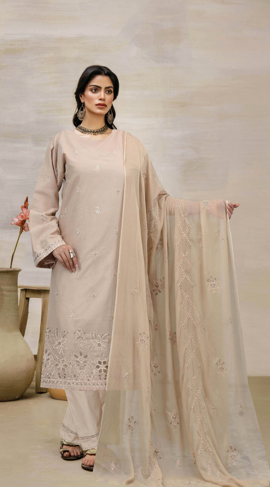 Usman Kashif – Nora (Vol-1518 &1519) Embroidered 3-Piece Lawn Collection