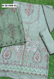 MISHAL BY SB - Unstitched 3-Piece Heavy Embroidery