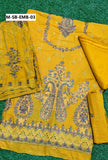 MISHAL BY SB - Unstitched 3-Piece Heavy Embroidery