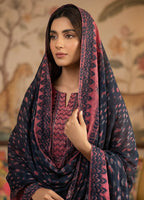 Rimal by UK Vol-22 3PC Unstitched Embroidered Lawn Suit (Pink)