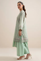 Sapphire 3-Piece Embroidered Unstitched Lawn Suit (Green)