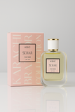 KARACHI BRAHMI Collection Sehar perfume bottle and packaging on a light gray background