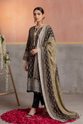 KIJI by Rimal Vol-119 3PC Unstitched Embroidered Lawn Suit (Black)