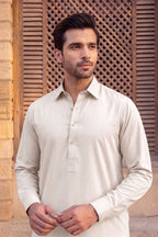 Gul Ahmed – Men’s Unstitched Wash & Wear Fabric (Off White)