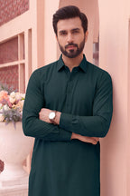 Alkaram – Men’s Unstitched Wash & Wear Fabric (Green)