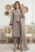 Rimal by UK Vol-61 3PC Unstitched Embroidered Lawn Suit (Gray)