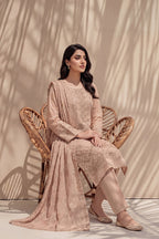Amira by Breeza Fashion - 3PC Unstitched Embroidered Lawn Suit (Light Pink)