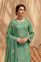 Parado by Breeza Fashion - 3PC Unstitched Embroidered Lawn Suit (Light Green)