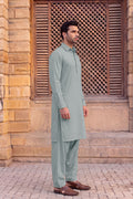 Gul Ahmed – Men’s Unstitched Wash & Wear Fabric (Light Blue)