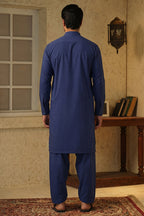 KBC Fashion – Men’s Unstitched Wash & Wear Fabric (Indigo)