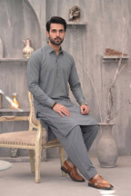KBC Fashion – Men’s Unstitched Wash & Wear Fabric (Gray)