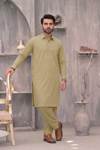 KBC Fashion – Men’s Unstitched Wash & Wear Fabric (Lime)