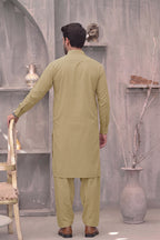 KBC Fashion – Men’s Unstitched Wash & Wear Fabric (Lime)