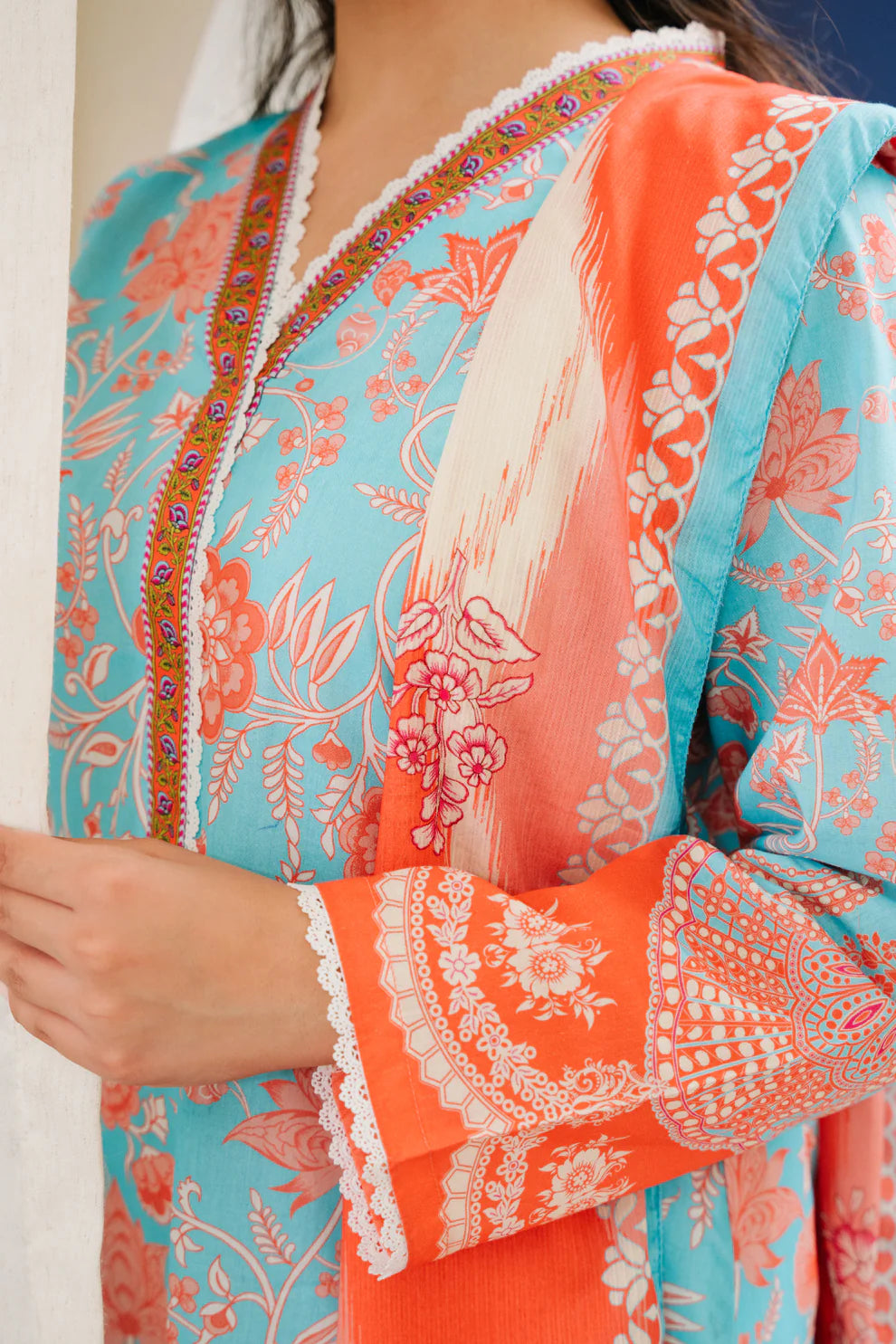 Zellbury Kurta Dupatta -