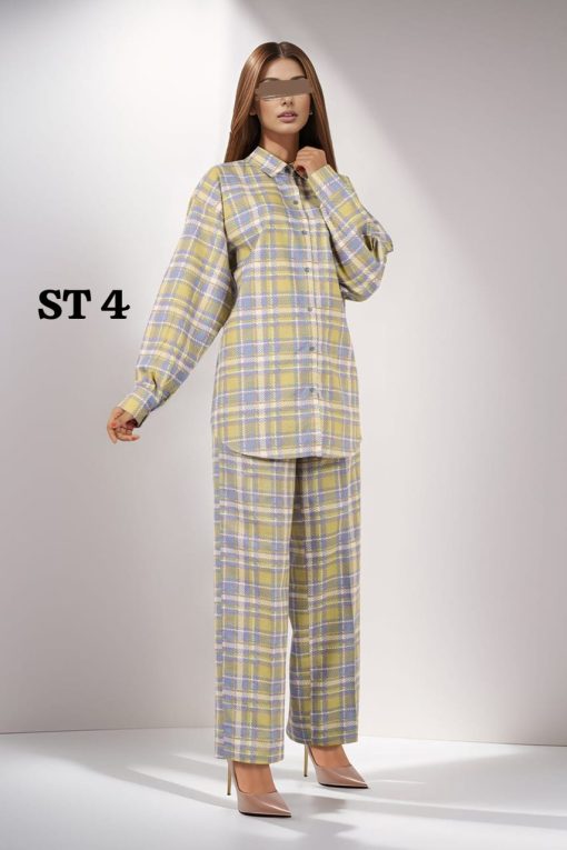Saya 2 Pc Khaddar (Shirt/ Trouser)