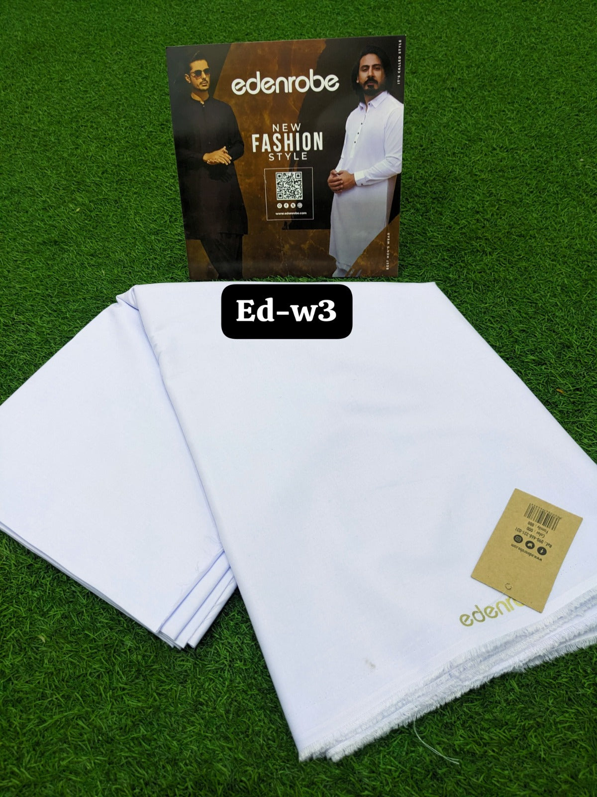 Edenrobe Men's unstiched Suit Washing Wear