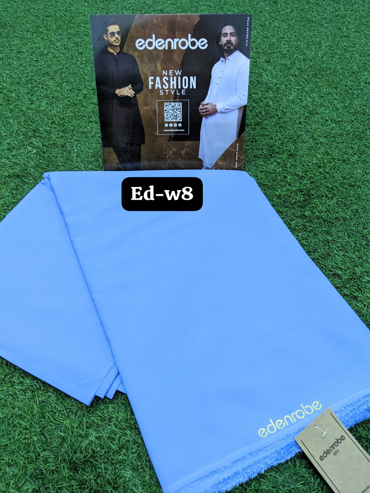 Edenrobe Men's unstiched Suit Washing Wear