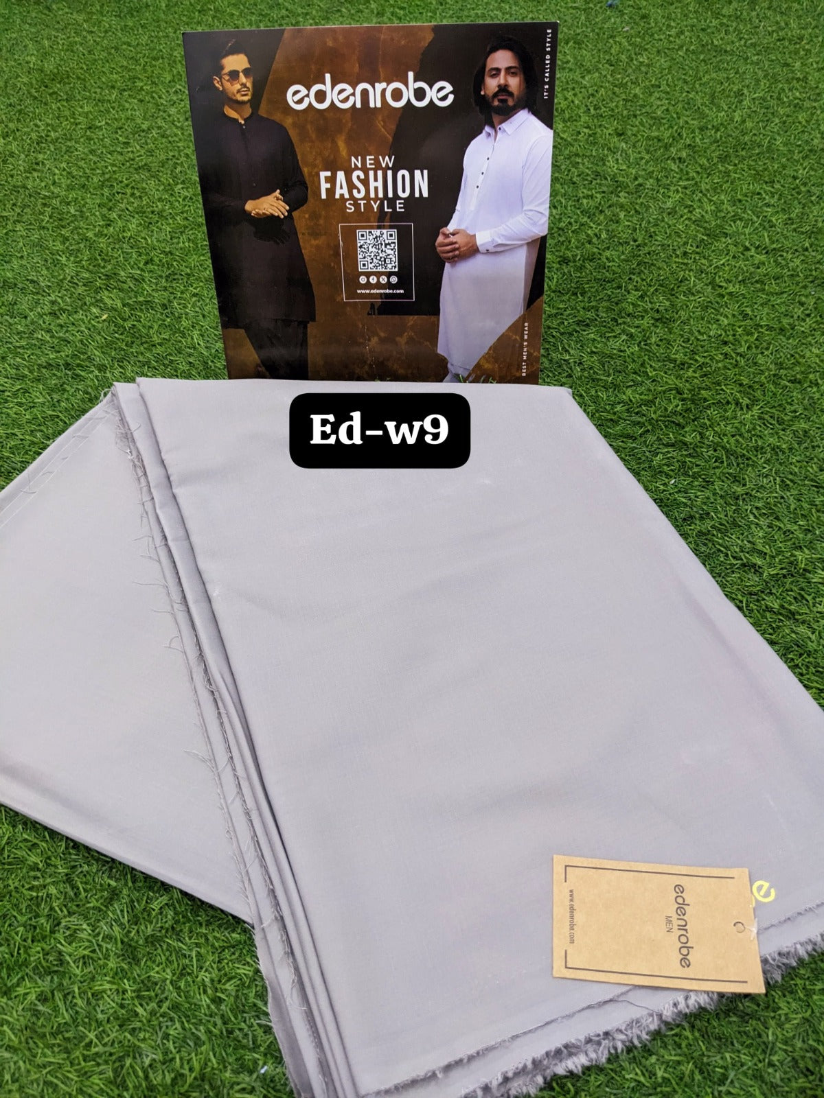 Edenrobe Men's unstiched Suit Washing Wear