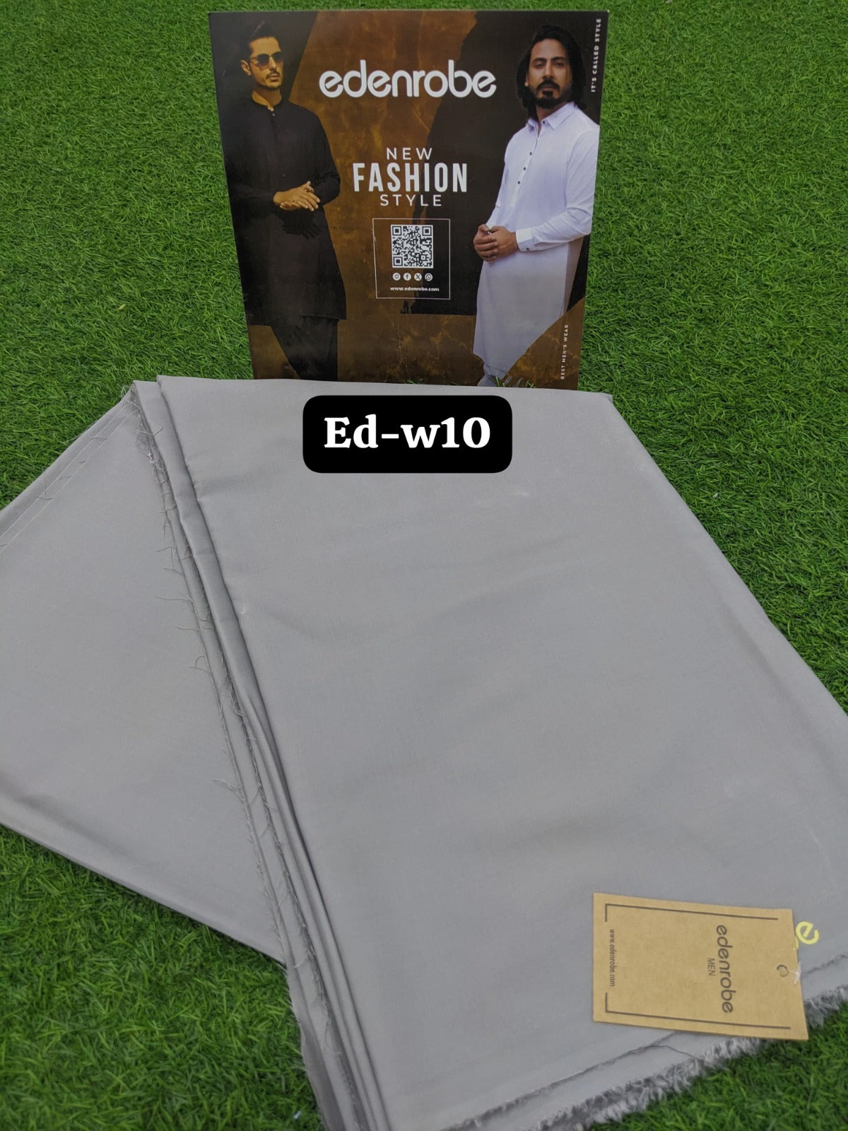 Edenrobe Men's unstiched Suit Washing Wear