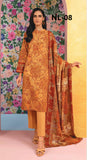 NISHAT - Unstitched 3-Piece Printed Lawn