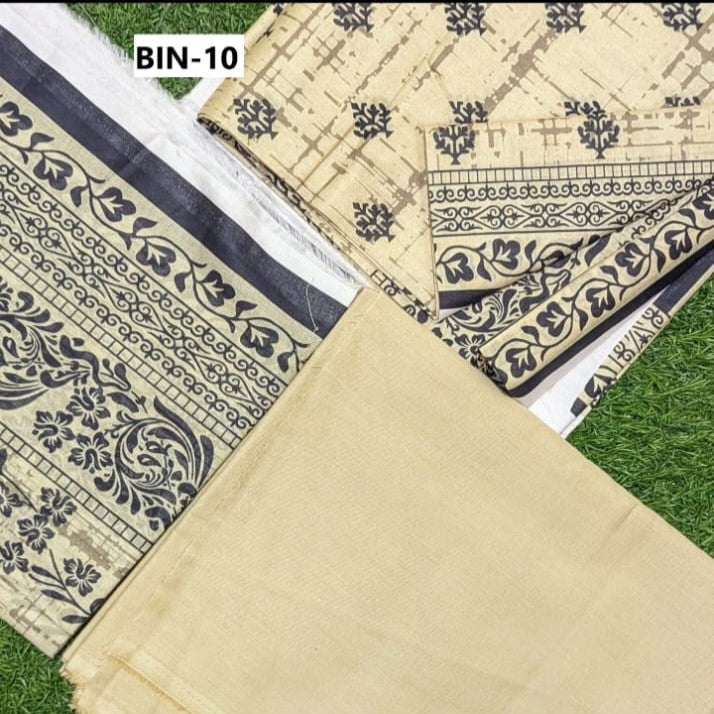 BIN SAEED | 3-Piece Printed Lawn Suit