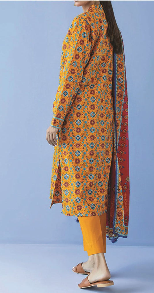 Orient Classic Lawn – 3 Piece Unstitched Suit