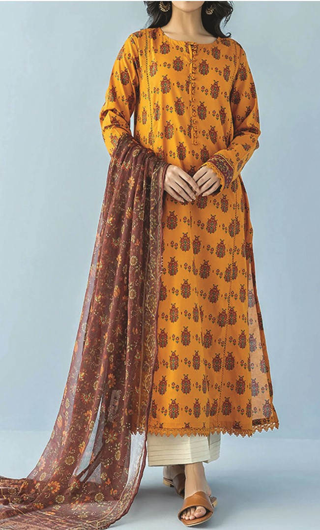 Orient Classic Lawn – 3 Piece Unstitched Suit