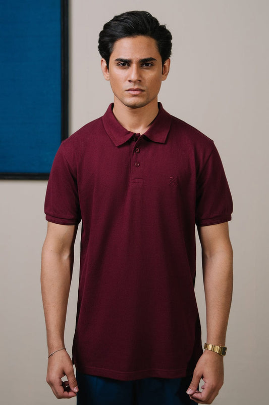 Zellbury Basic Polo T-Shirt
