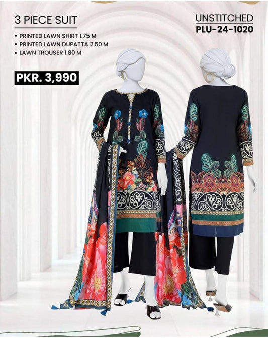 Panjnad by J. – Unstitched 3-Piece Suit