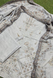 Hazel By Breeza- Unstitched 3-piece Embroidered Printed Lawn