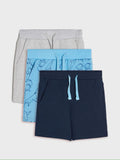 Boys' 3-Pack Cotton Knit Shorts