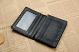 Premium Black Leather Wallet – Slim & Stylish