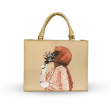 Hijab Girl Canvas Tote Bag – Stylish, Durable & Versatile