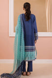 Zellbury Embroidered & Lawn Printed  Kurta Dupatta and Trouser Set