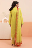Zellbury Embroidered & Lawn Printed Kurta Dupatta and Trouser Set